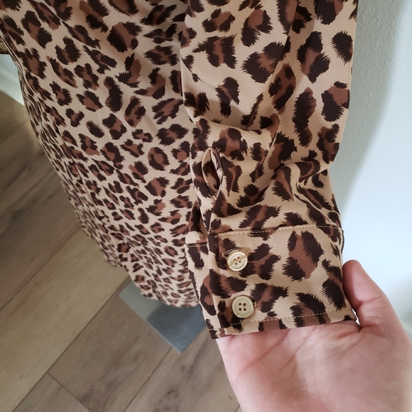 Vintage 90s / Y2K Leopard Print Dress - Picture 10 of 12